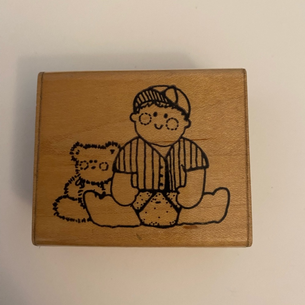 DOTS H192 Baby Boy rubber stamp